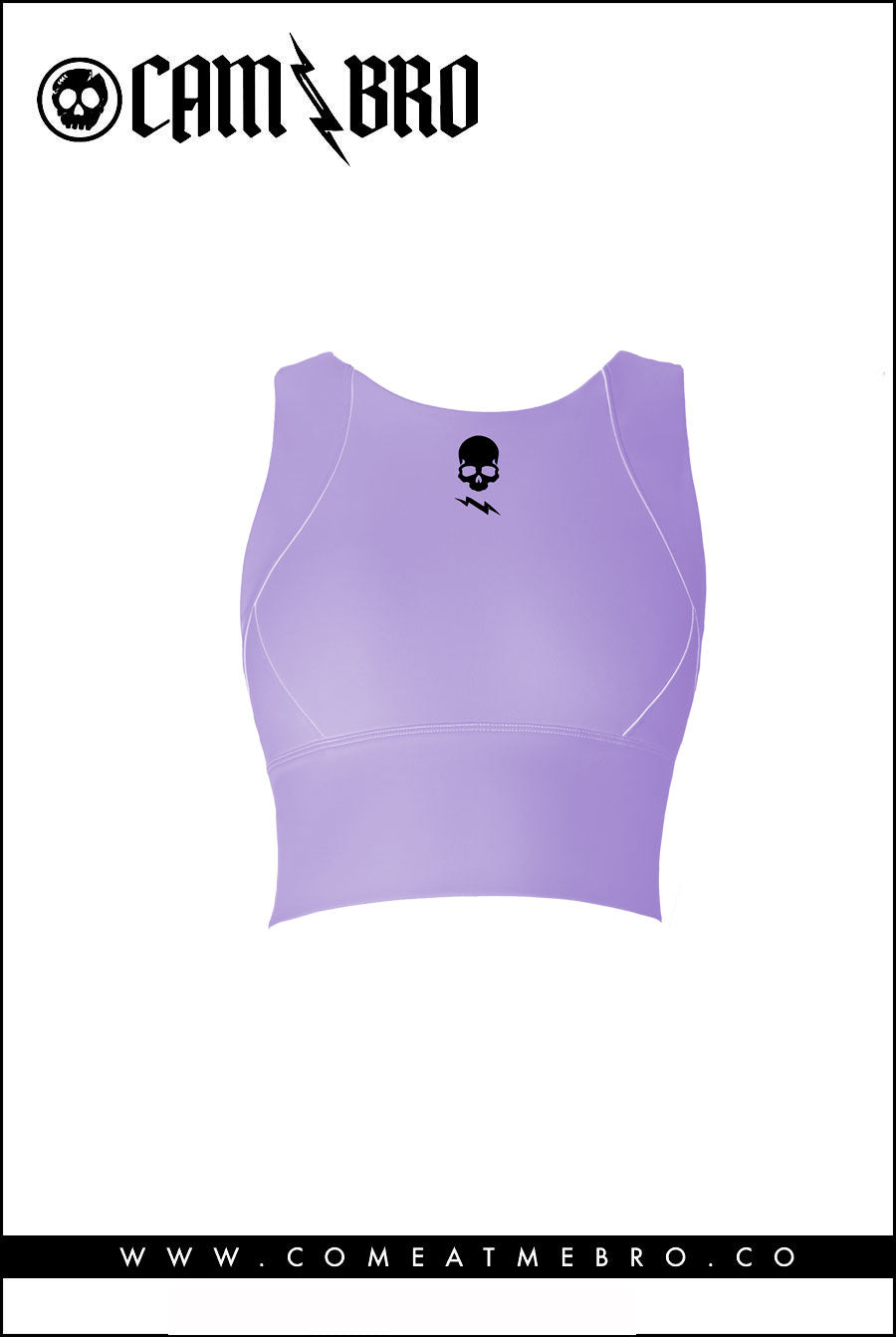 Peri Purple Bellatrix Sports Bra